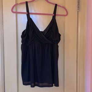 Torrid Black Mesh Babydoll Cami